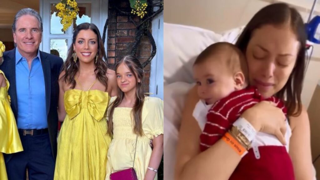 Fabiana Justus e o filho, Luigi