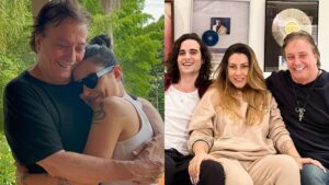 Fiuk "ignora" Fábio Jr. em foto com Cleo Pires após indícios de briga familiar