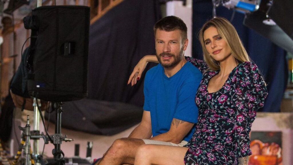 Rodrigo Hilbert publica foto rara de filhos gêmeos com Fernanda Lima e detalhe chama atenção