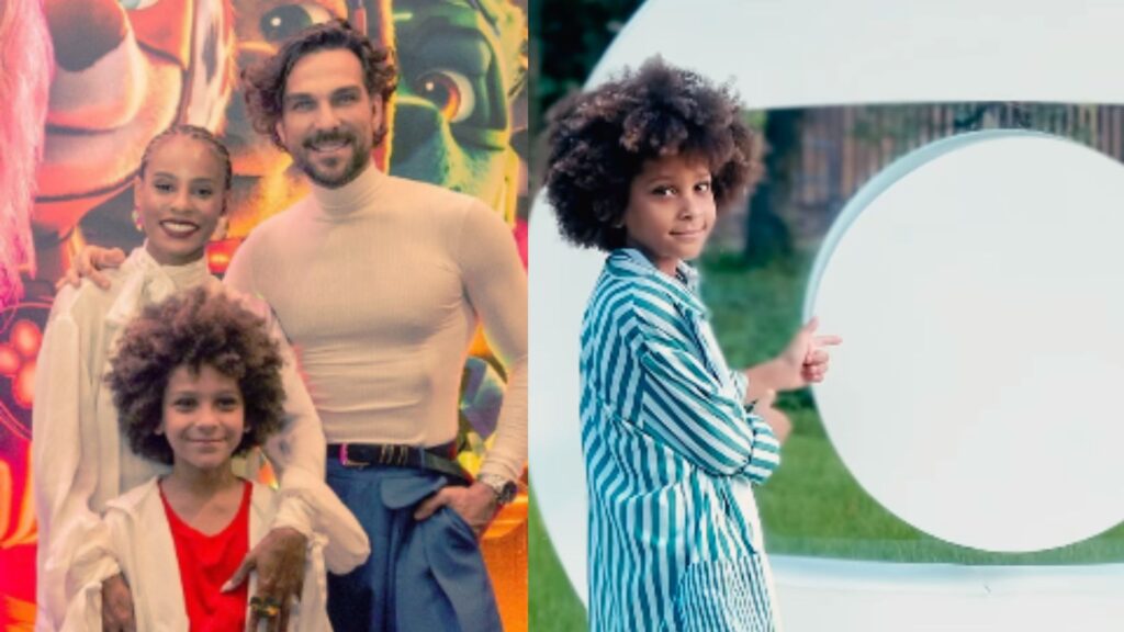 Aline Wirley e família