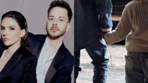 Junior Lima e os filhos