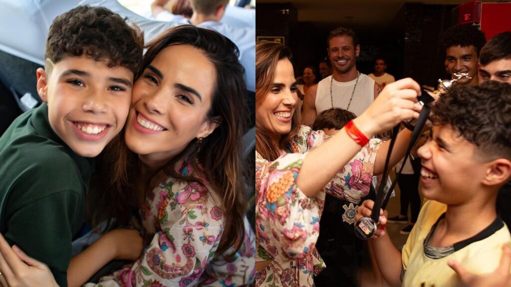 Wanessa Camargo se declara para filho em meio ao boato de que estaria no BBB24: "Contigo sempre"