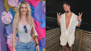 Yasmin Brunet diz que segundo os fofoqueiros, ela separou uma famíla