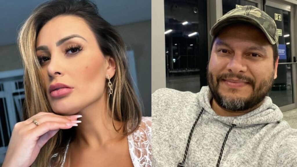 Andressa Urach e Thiago Lopes estão em uma amizade colorida