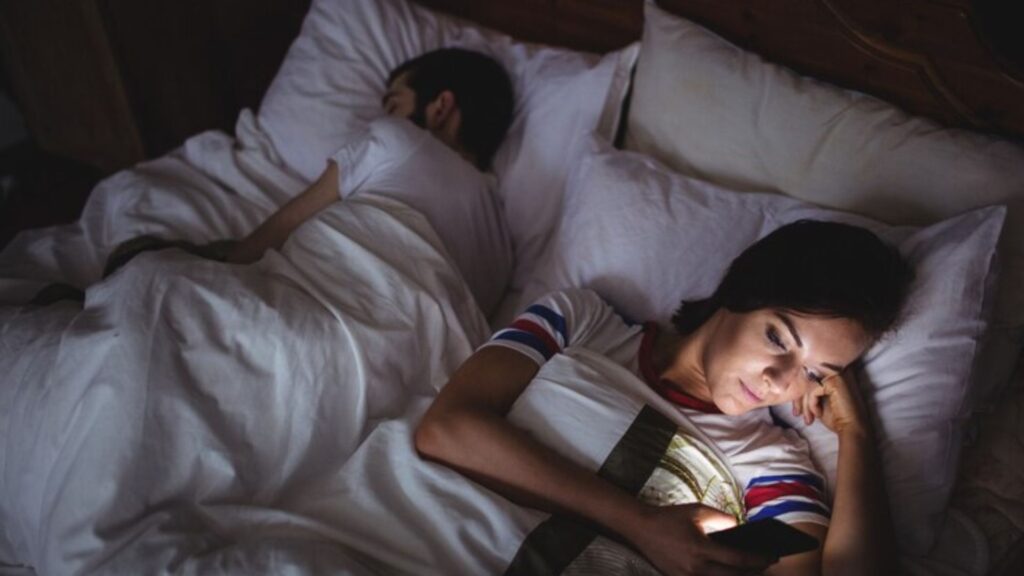 Ela descobriu a traição do marido