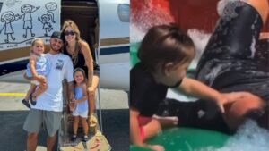 Maria Flor bateu na babá