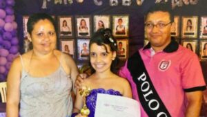 A jovem foi aprovada em medicina