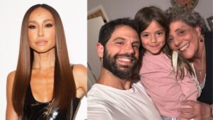 Sabrina Sato aparece em série de fotos compartilhada por Leda Nagle com família