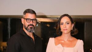 Juliano Cazarré e Letícia Cazarré devem dar boas-vindas ao sexto filho em breve
