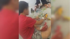 O menino teve o órgão genital decepado