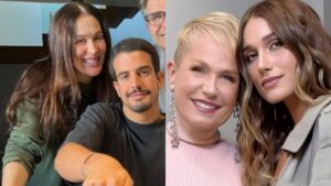 Claudia Raia e Xuxa Meneghel