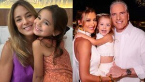 Ticiane Pinheiro e Ana Paula Siebert mostram as filhas juntas