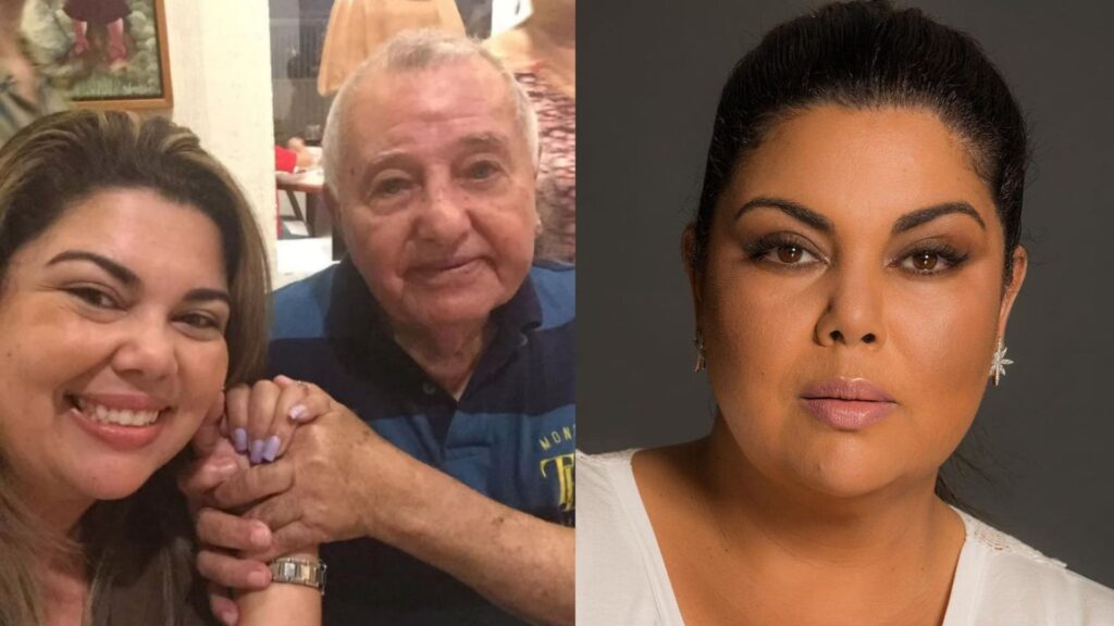 Fabiana Karla lamenta morte do pai