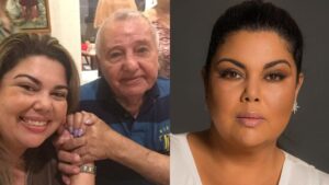 Fabiana Karla lamenta morte do pai