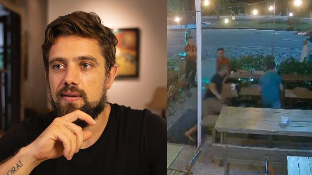 Rafael Cardoso agrediu idoso sem motivo aparente em bar