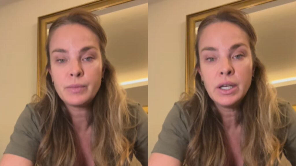 Leticia Birkheuer fala que sofreu agressão do marido