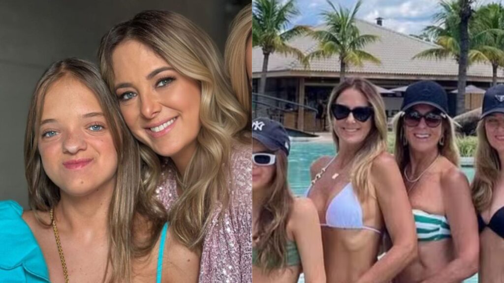 Ticiane Pinheiro se declarou para a filha, Rafa Justus, que se apresentava no coral da escola