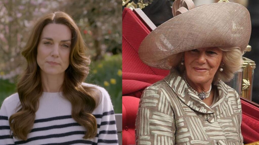 Rainha Camilla comentou sobre Kate Middleton em evento