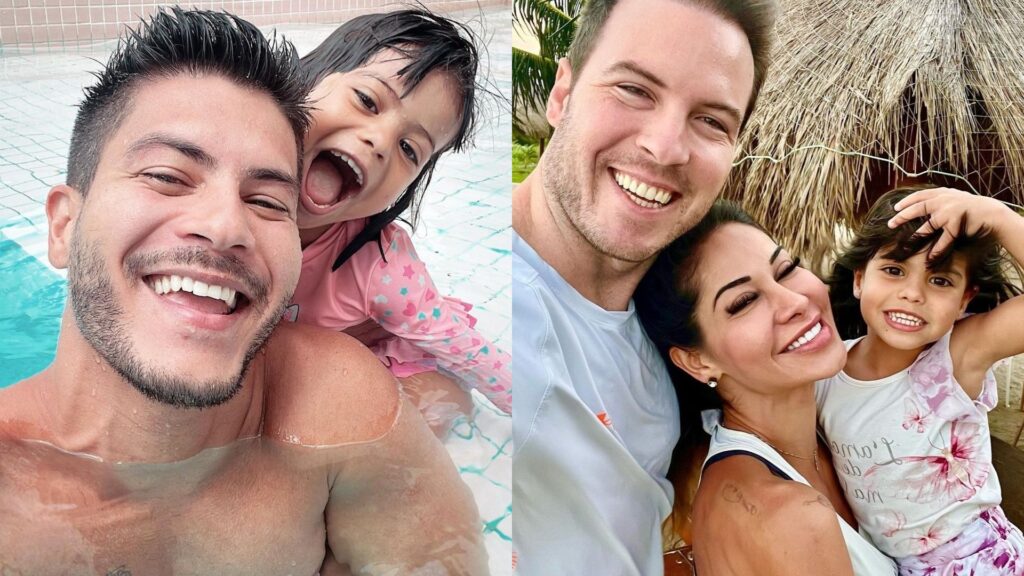 Arthur Aguiar é pai de Sophia, fruto do antigo relacionamento com Maira Cardi