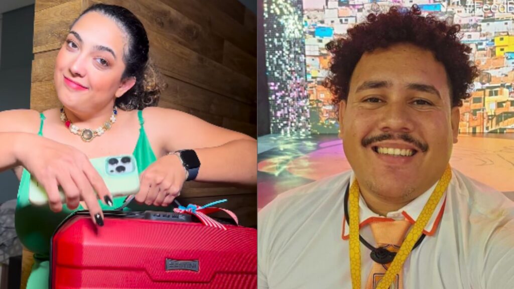 Camila Moura e Lucas Buda