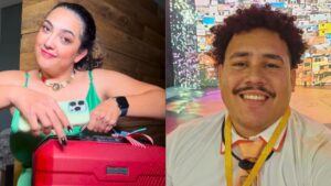 Camila Moura e Lucas Buda