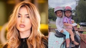 Maria Alice chama atenção ao cantar música do avô