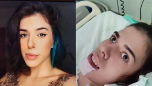 Thais, jovem que teve uma reação alérgica grave ao cheirar pimenta