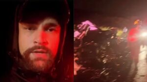 Vinicius sofreu um acidente