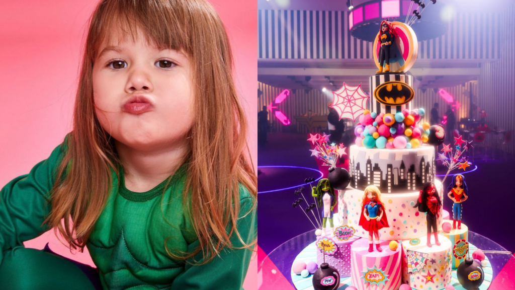 Maria Alice escolheu o tema da festa