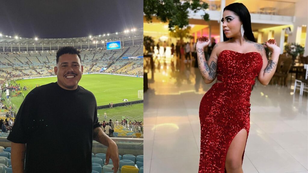 Lucas Buda e Nina Capelly