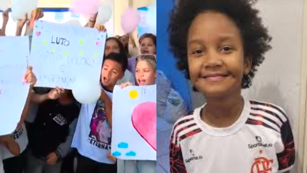 O corpo de Sophia está sendo velado nesta quinta-feira