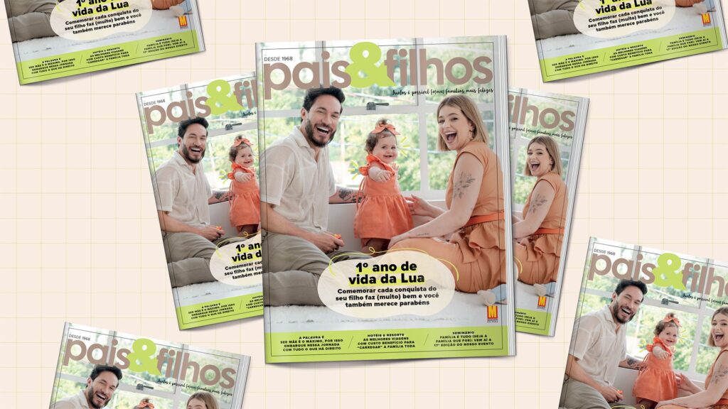 Eliezer e Viih Tube na capa da Pais&Filhos