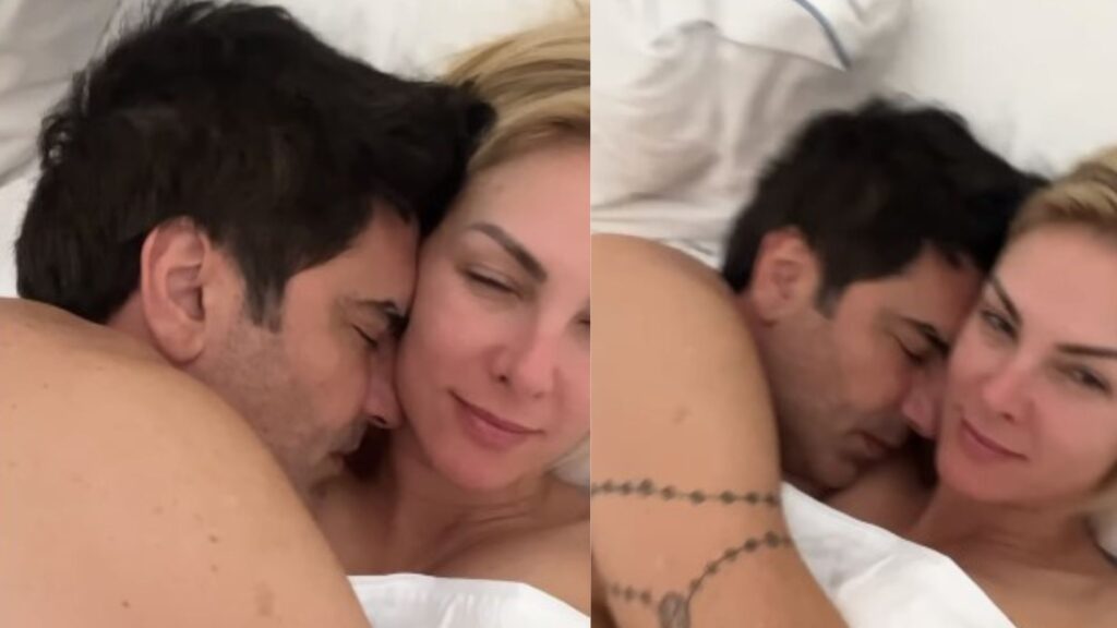 Ana Hickmann e Edu Guedes