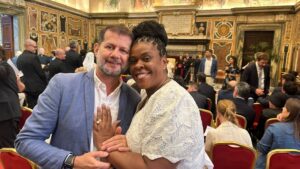 Cacau Protásio e marido