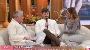 Fábio Assunção e filho