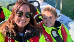 Nadine se declarou para o neto após viagem