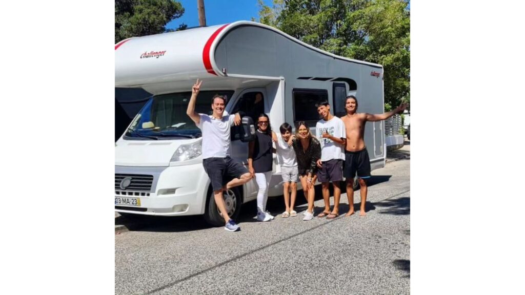 Marcello Antony, esposa e filhos