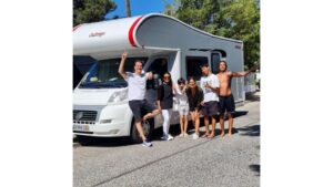 Marcello Antony, esposa e filhos