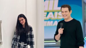 Celso Portiolli e filha