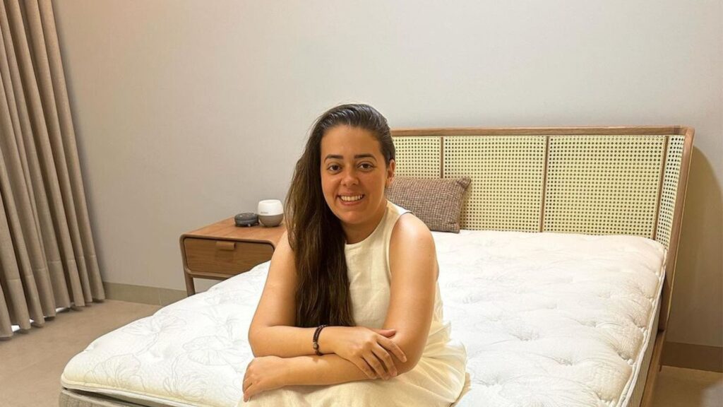 Juliana Perdomo teve uma complicação no parto chamada embolia amniótica