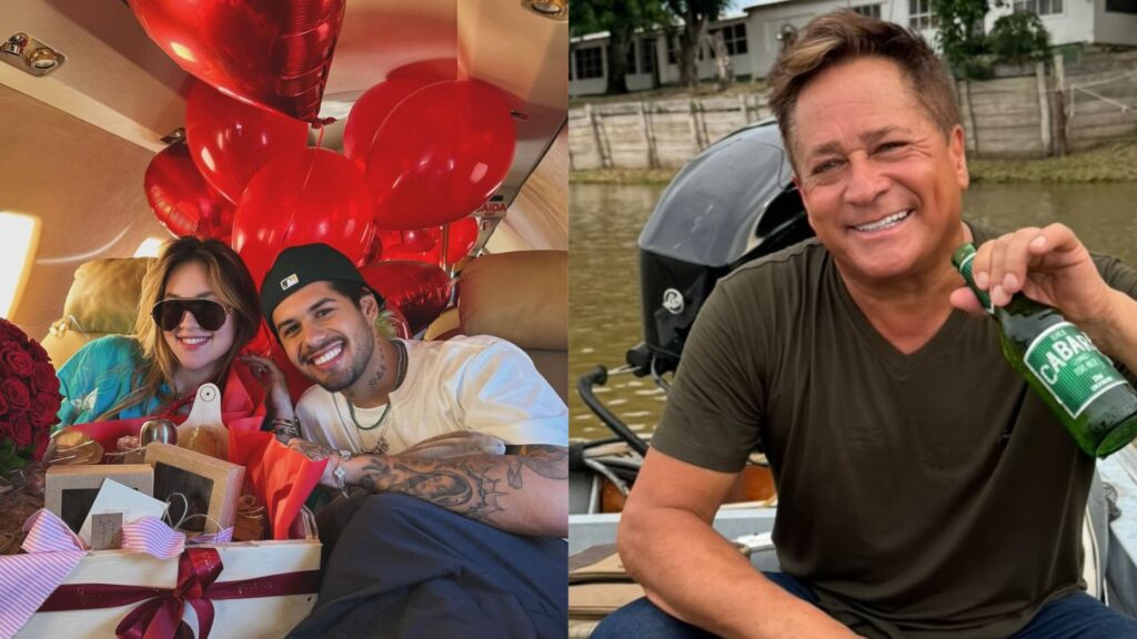 Zé Felipe, Virginia e Leonardo