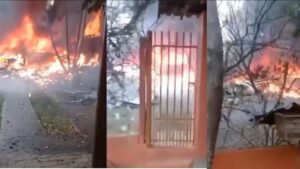 Avião cai em Vinhedo