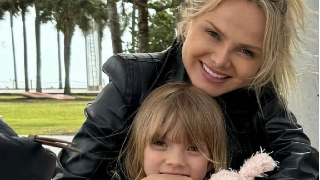 Eliana e a fila caçula, Manuela, de 5 anos