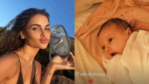 Amanda postou as fotos de aniversário depois de esclarecer sua relação com Neymar