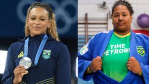 Beatriz Souza e Rebeca Andrade