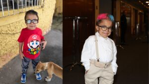 Criança de 8 anos mostra como leva vida com doença rara