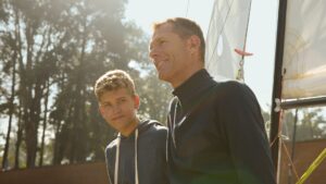 Robert Scheidt e filho dividem amor pela Vela