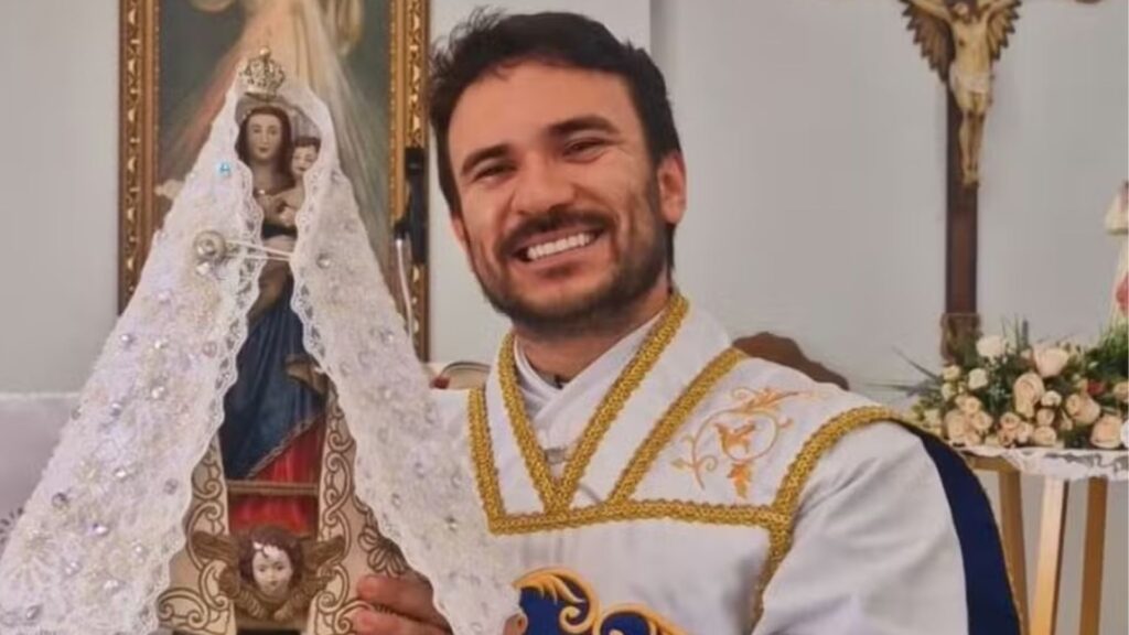 Iran Ângelo e o namorado