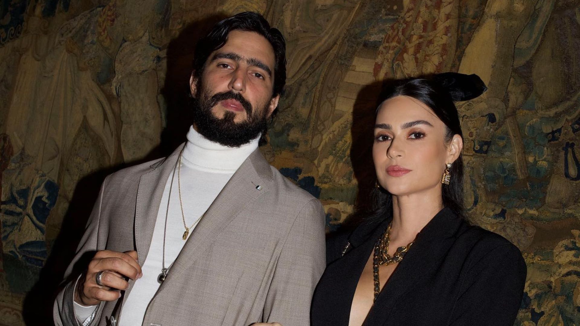 Renato G&oacute;es e Thaila Ayala