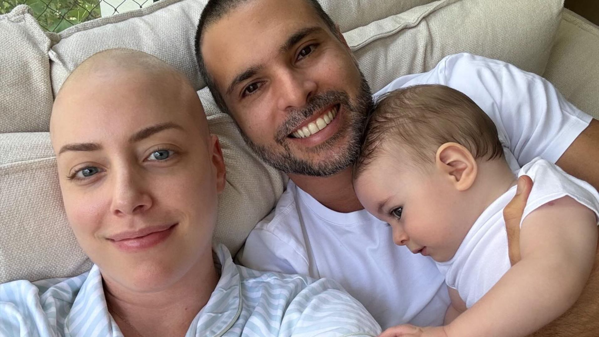 Fabiana Justus e marido